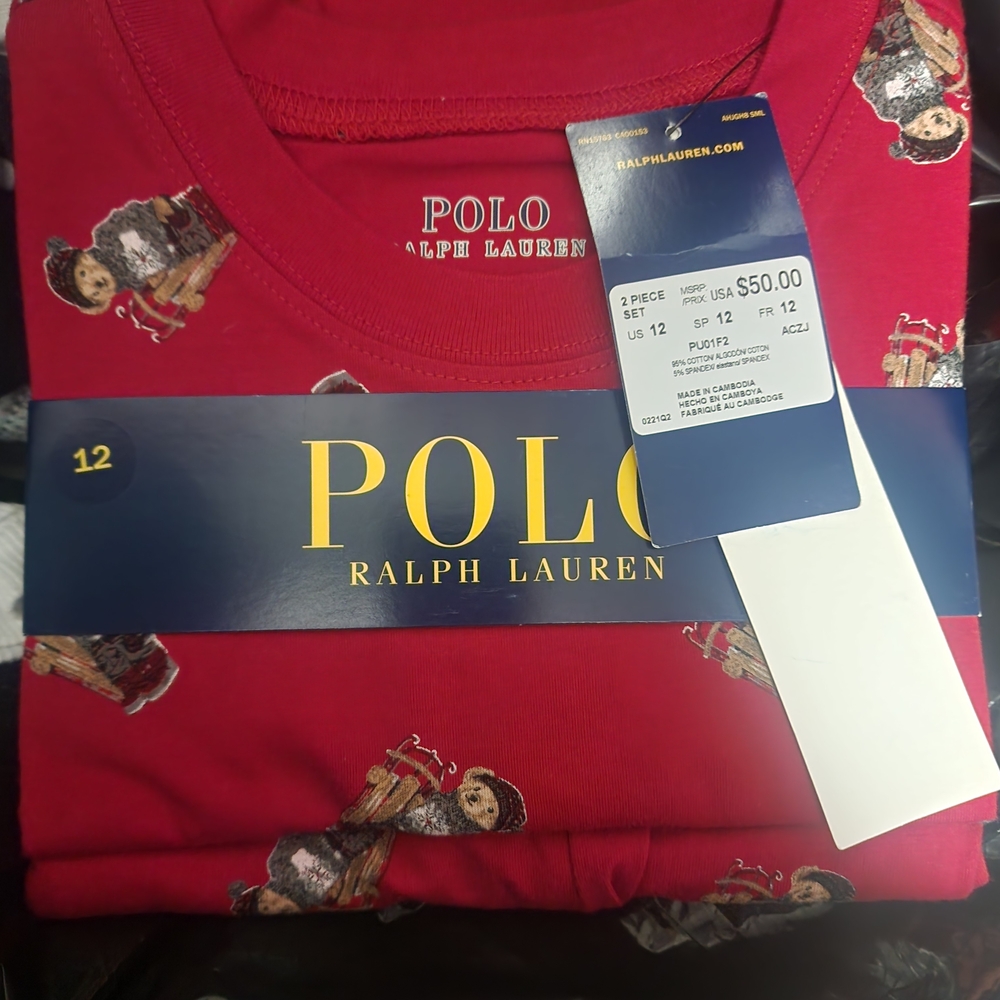 Polo Ralph Lauren Boys Pajama Set